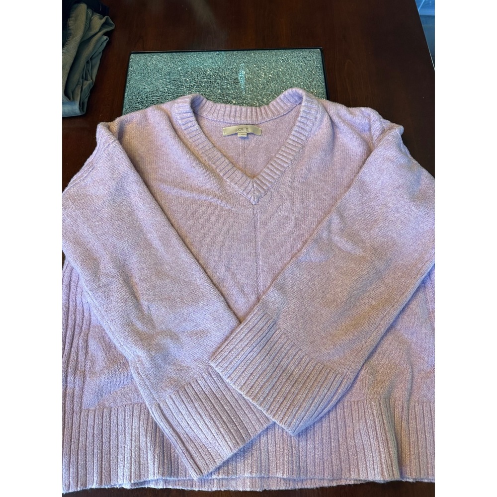 Womens Loft purple Sweater